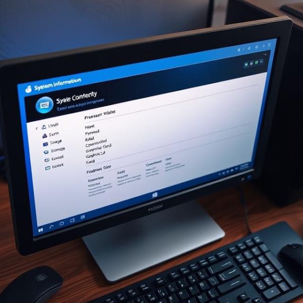 how to find the configuration of a computer system