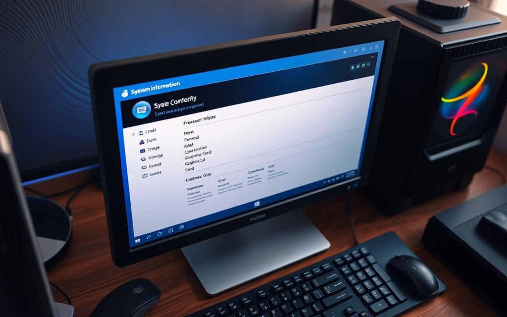 how to find the configuration of a computer system