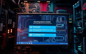 how to put an operating system on a computer