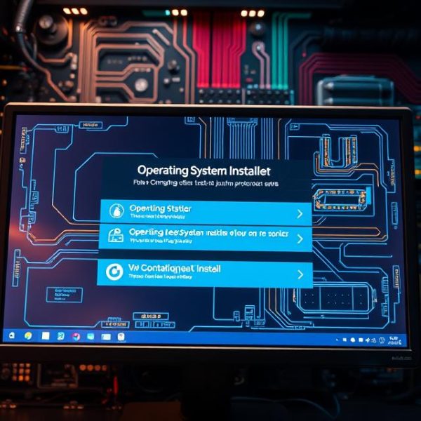 how to put an operating system on a computer