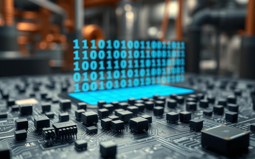 transistor binary representation